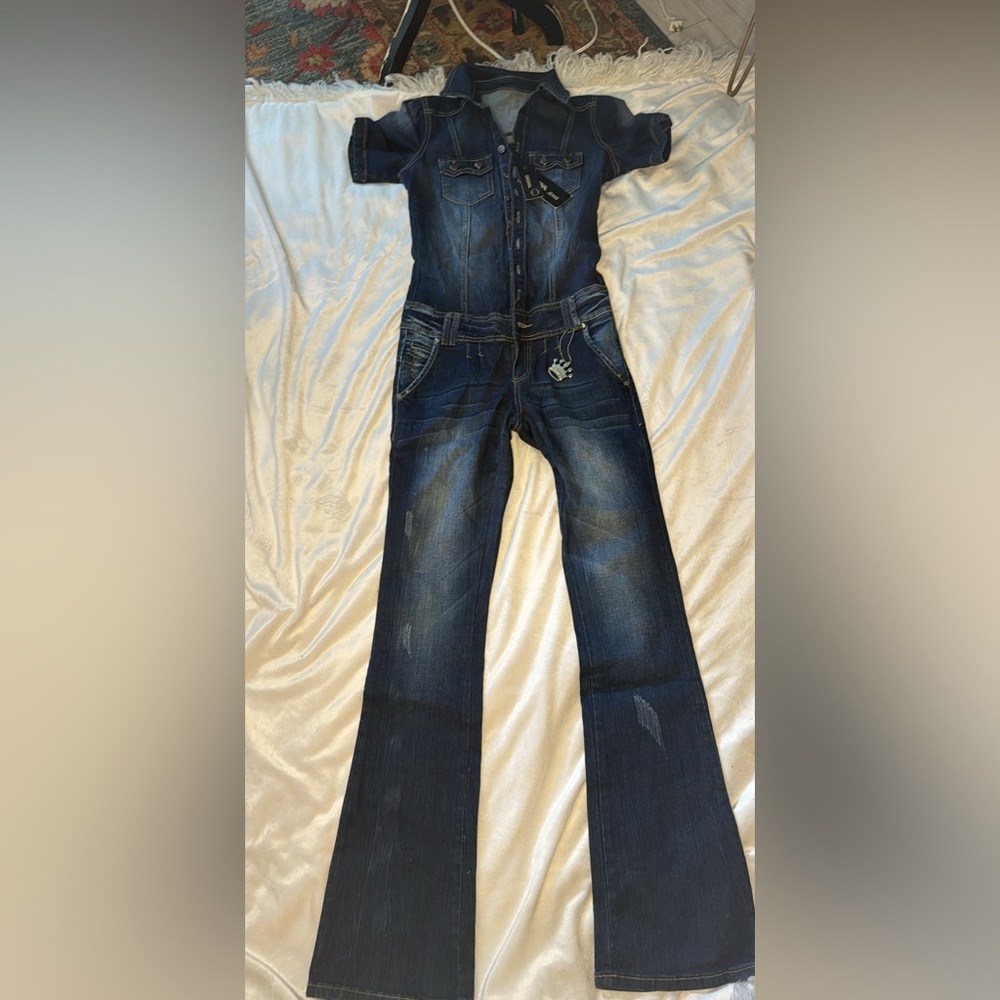 Original jeans denim jumpsuit